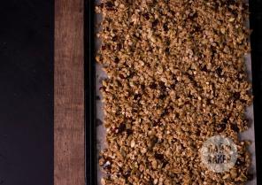 Receta: Granola en una sartén durante 5 minutos