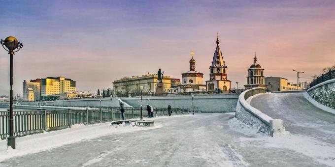 Donde para celebrar el Año Nuevo: Irkutsk, Rusia