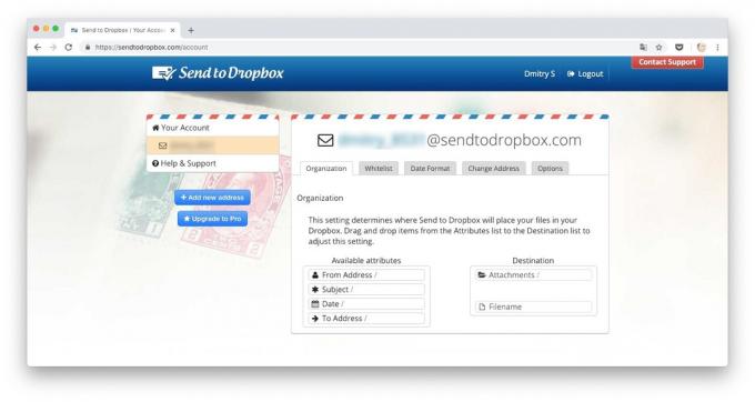 Formas de descargar archivos a Dropbox: enviar archivos a Dropbox por correo electrónico