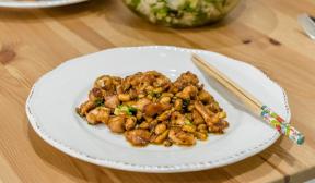 Pollo frito kung pao