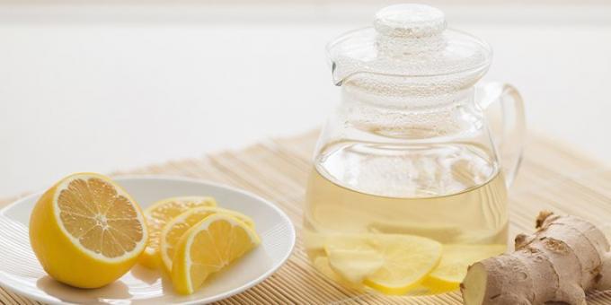 El jengibre recetas: limonada de jengibre