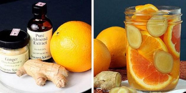 aromas naturales para el hogar: El sabor de la naranja, el jengibre y almendras