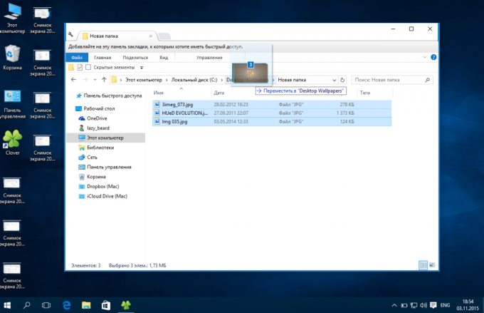 Explorador de Windows: Mover y copiar archivos desde la barra de direcciones