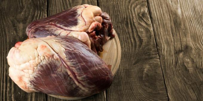 Cómo y cuánto cocinar el corazón de res: producto refrigerado.
