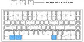 Cosa del día: un teclado mecánico inalámbrica con 18 tipos de RGB-iluminación