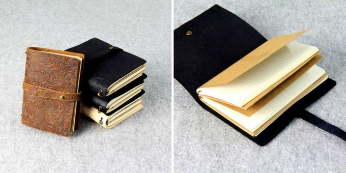 Cuaderno con correa
