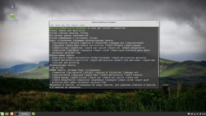 Cómo instalar el software en Linux: Terminal