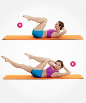 9 Pilates Ejercicios para un estómago perfectamente plana