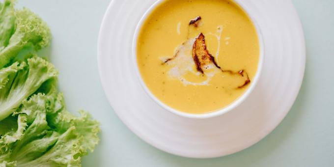 Recetas para Blender: sopa de crema de queso con pollo