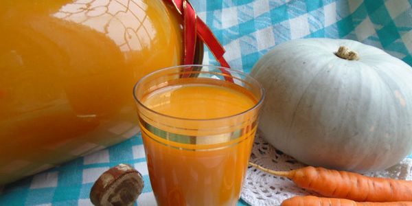 jugo de calabaza-Zanahoria