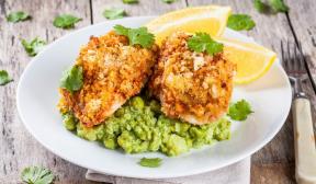 Bacalao crujiente al horno