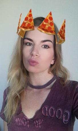 15 máscaras inusuales historias Instagram: Pizza