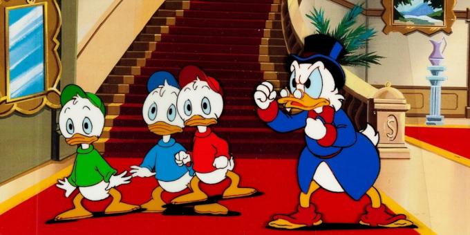 Serie animada de los 90: "Duck Tales"