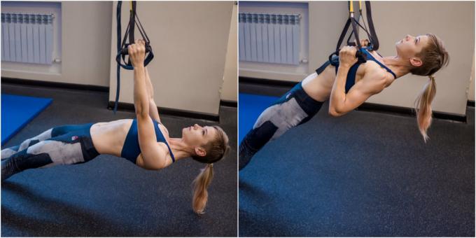 Inicio entrenamientos para principiantes: Flexión de brazos con los pies en el suelo