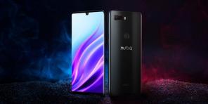 Presentado disponible sin marco insignia Nubia Z18