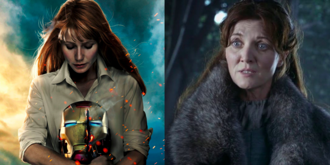 Pepper Potts y Catelyn Stark