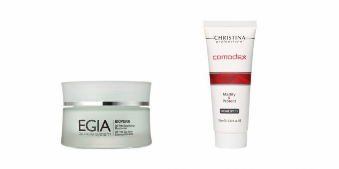 cosméticos para hombres: cuidado de día hidratante para la piel grasa