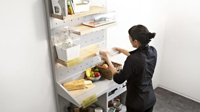 La cocina del futuro: estantes de refrigeración inteligentes en lugar de la nevera