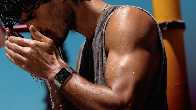 reloj resistente al agua de Apple