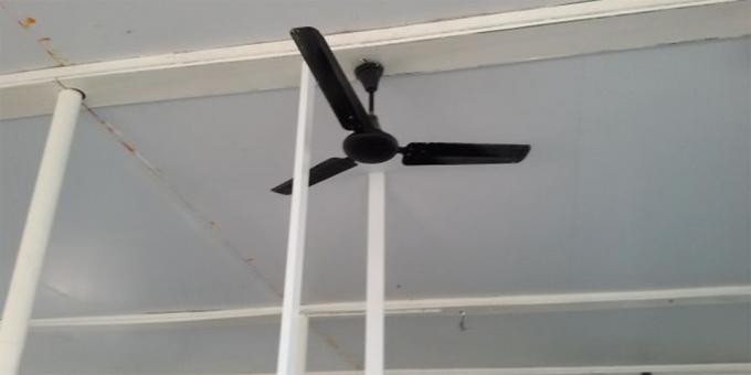 Ventilador en la escuela