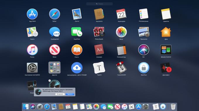 Eliminación de aplicaciones en Mac