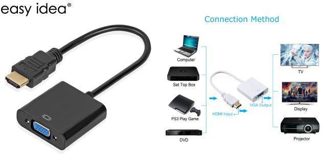 adaptadores HDMI-VGA