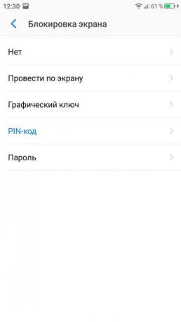 Bloqueo de pantalla en Android