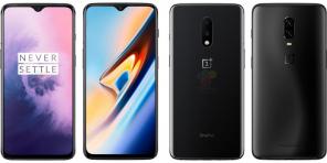 Renders OnePlus 7 confirmó la similitud casi total con el OnePlus 6T