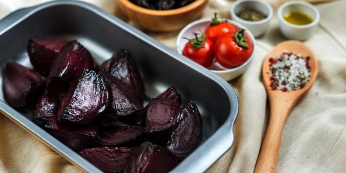 Las verduras en el horno: remolachas con esmaltes balsámico