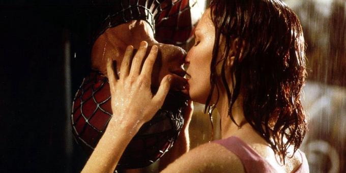 Besos de película: Mary Jane y Peter, Spider-Man