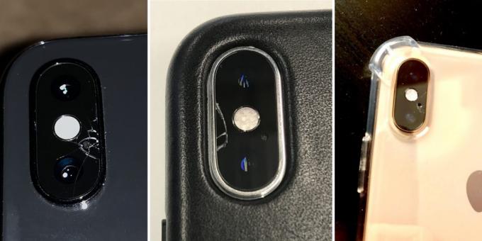 iPhone cristal de la cámara de cambios a 2018 resultó ser muy frágil