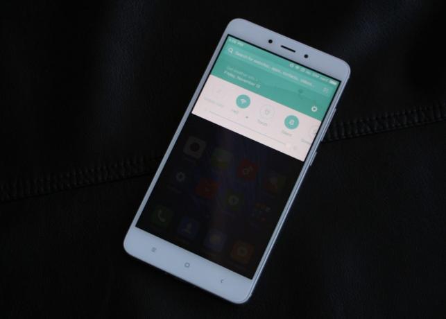 Xiaomi redmi Nota 4: notificaciones de obturación