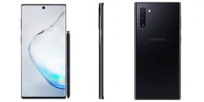 Nuevos detalles e imágenes de Galaxy Note 10