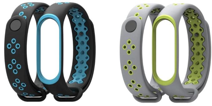 deporte de dos colores correa Xiaomi Mi Band 3