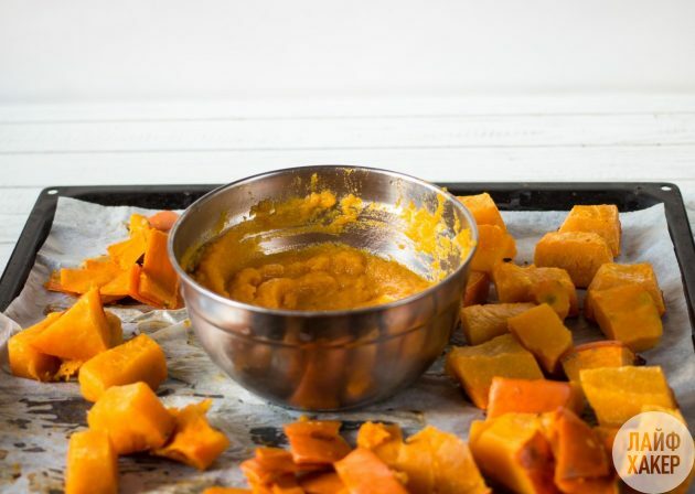 Pumpkin Latte: Puré de calabaza al horno
