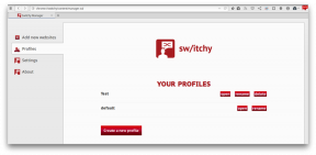 Perfiles simples y convenientes de dirigentes en Firefox - switchy