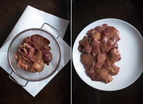 Cómo cocinar aperitivos crujientes de hígado de pollo