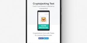 En Opera para Android aparecido en la protección de la minería oculta criptomoneda