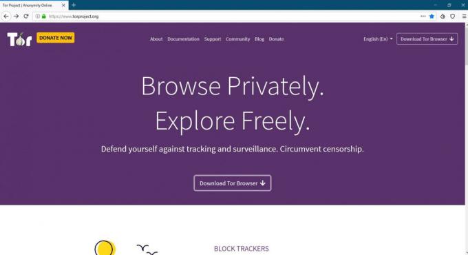 navegadores para PC: Tor Browser