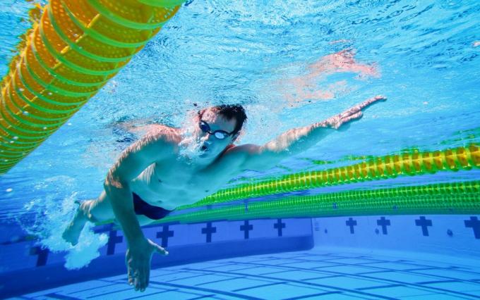 Beneficios: natación pulmones y el corazón sano