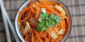 12 Ensalada de Corea con las zanahorias