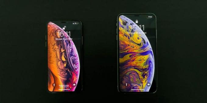 2018: aparatos iPhone y XS XS Max
