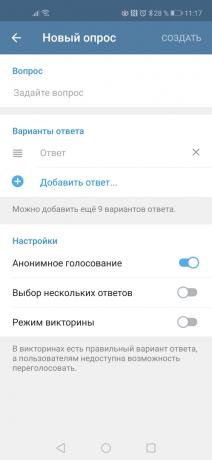 Encuestas de Telegram