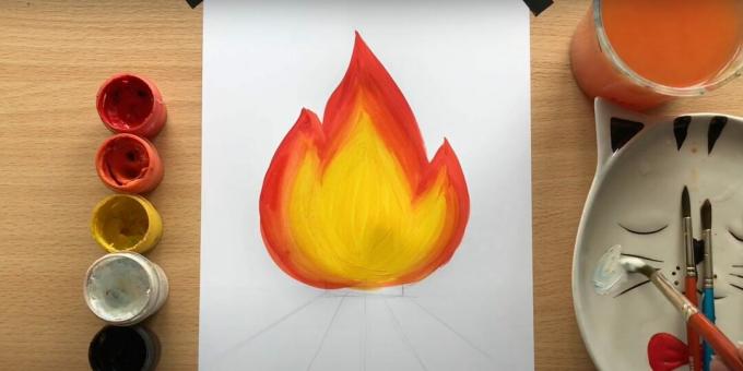 Dibujos para el 9 de mayo: pinta la llama