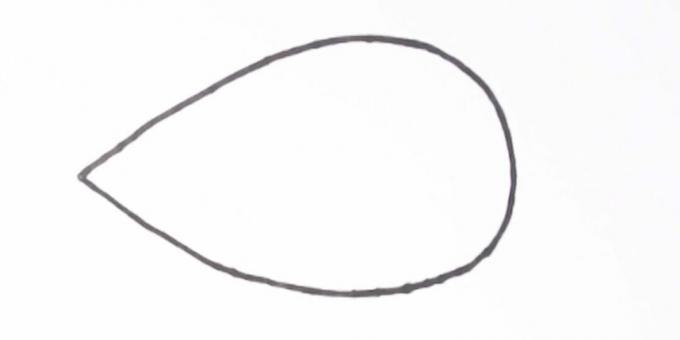 Cómo dibujar un ratón: representa el torso 