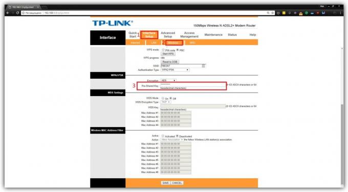 Cómo cambiar la contraseña en el router TP-Link (TD-W8901N)