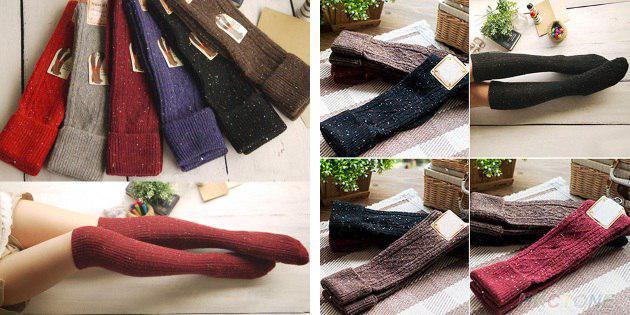 calcetines de lana