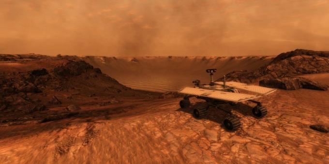 Juego sobre el espacio: Tome en Marte