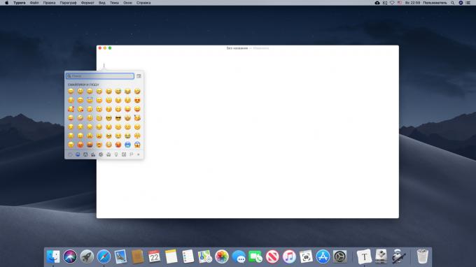 Insertar Emoji en Mac