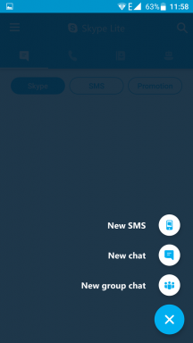 Skype Lite - un programa universal para el diálogo en Android